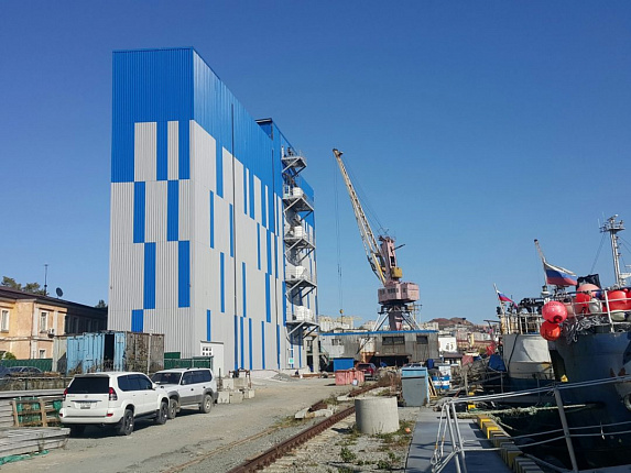 Во Владивостоке завершилось строительство нового терминала
